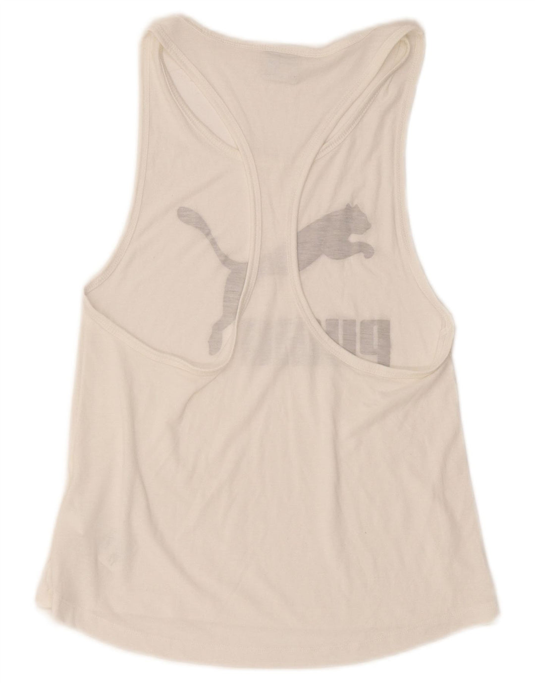 Γυναικείο γραφικό γιλέκο Puma Top UK 10 Small White Polyester