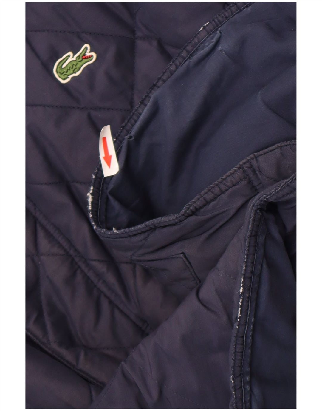 Ανδρικό καπιτονέ μπουφάν Lacoste IT 56 3XL Navy Blue Polyester
