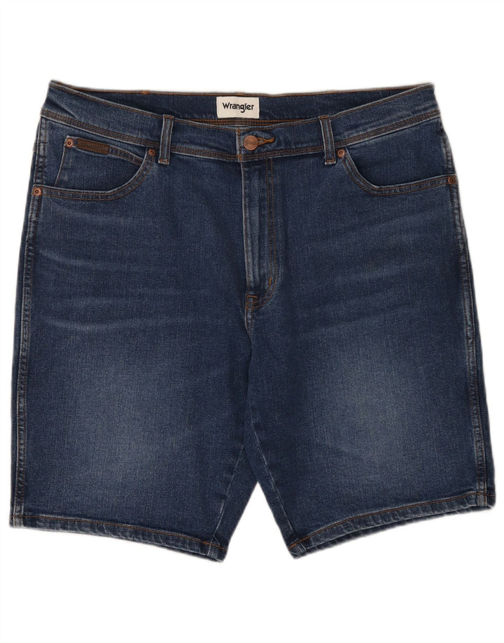 Ανδρικό τζιν σορτς Wrangler W36 Large Navy Blue από βαμβάκι