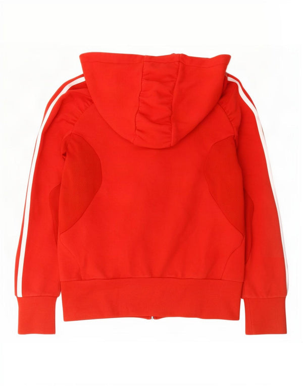 Γυναικείο πουλόβερ Adidas Climalite με φερμουάρ UK 12 μεσαίο βαμβακερό