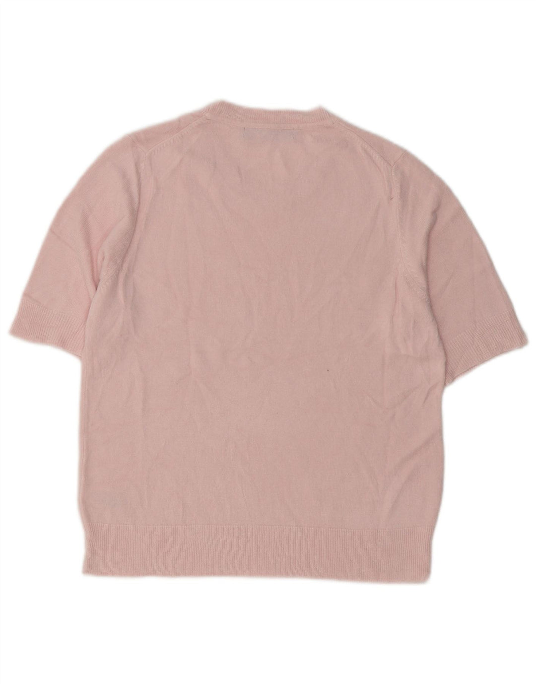 Marks & Spencer Γυναικείο πουλόβερ με λαιμόκοψη UK 12 Medium Pink