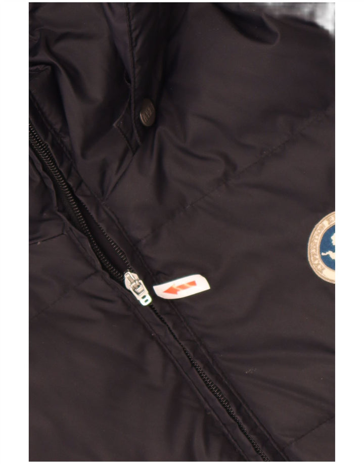 Ανδρικό μπουφάν Napapijri με κουκούλα UK 38 Medium Black