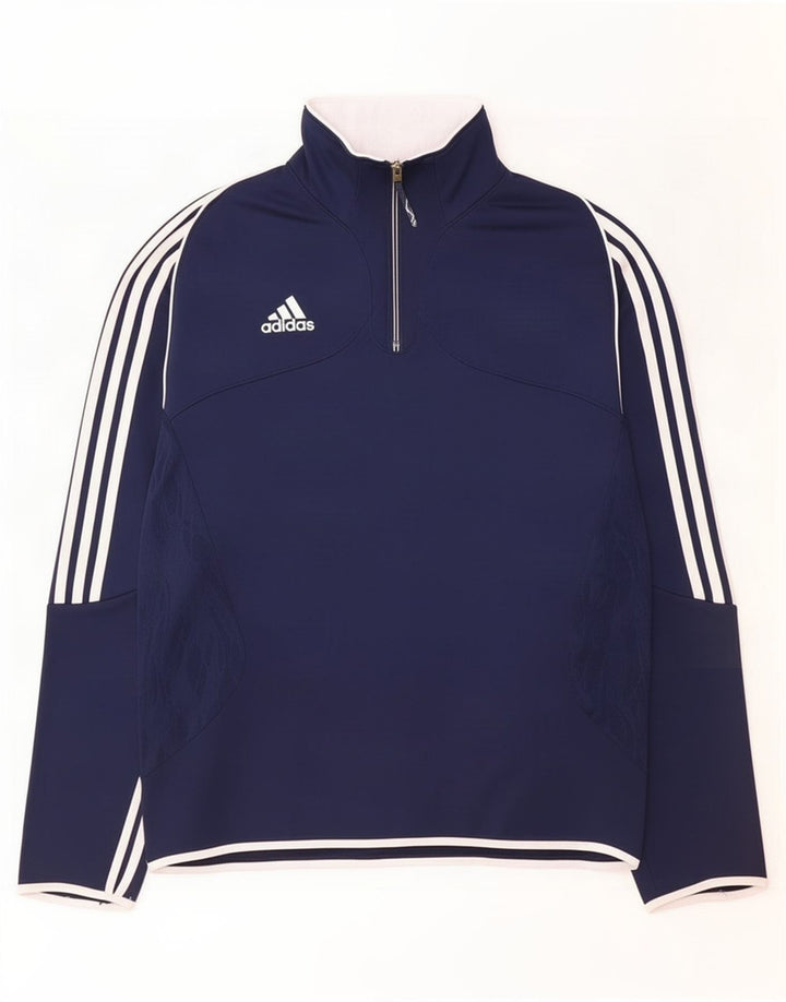 Ανδρική φόρμα πουλόβερ Adidas Top Jacket UK 44/46 Large Navy Blue