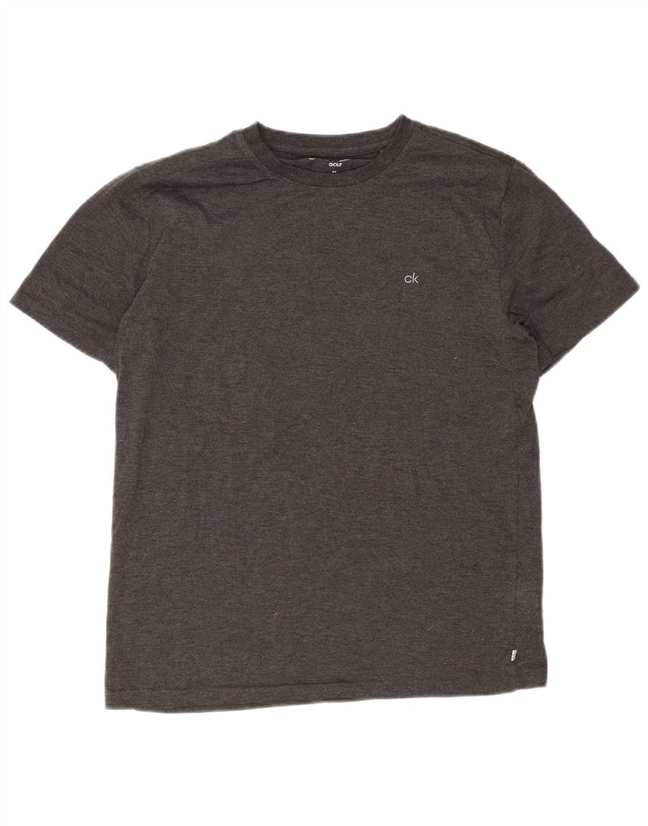 Ανδρικό T-Shirt Calvin Klein Top Medium Grey Polyester