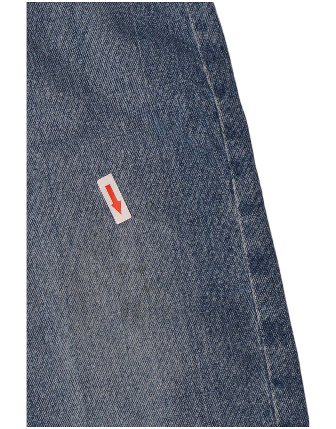 Levi's Boys Straight Jeans 7-8 ετών W24 L23 Μπλε βαμβακερό