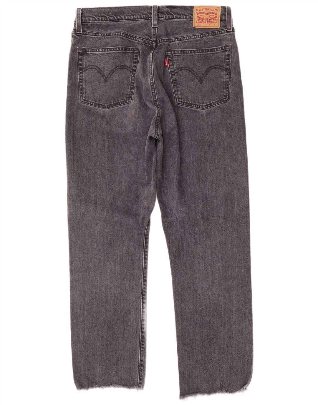 LEVI'S Ανδρικό τζιν 501 ίσιο W31 L28 Γκρι βαμβακερό