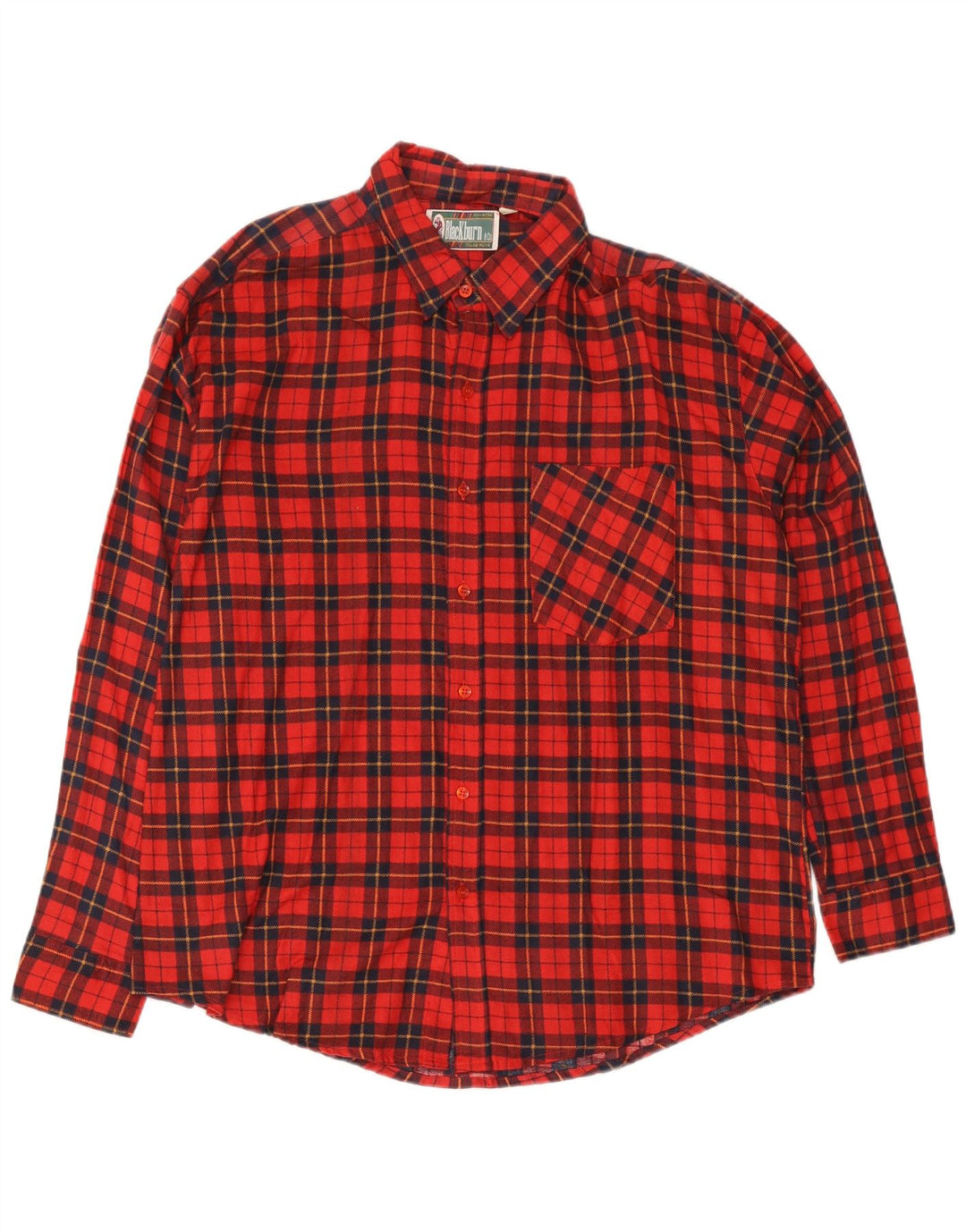 Vintage Ανδρικό Φανελένιο Πουκάμισο 2XL Red Check Cotton