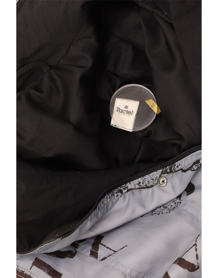 TACTEL Ανδρικό γραφικό μπουφάν Anorak UK 48 4XL Blue Polyamide