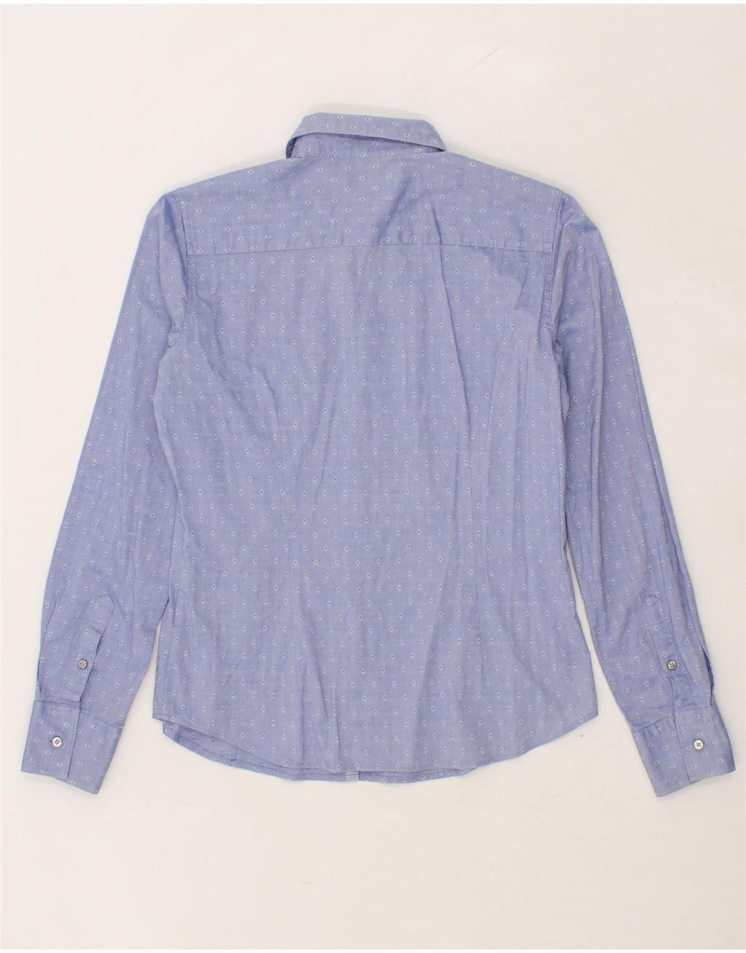 CONTE OF FLORENCE Womens Shirt Medium Blue Vintage Conte of Florence and Second-Hand Conte of Florence from Messina Hembry 