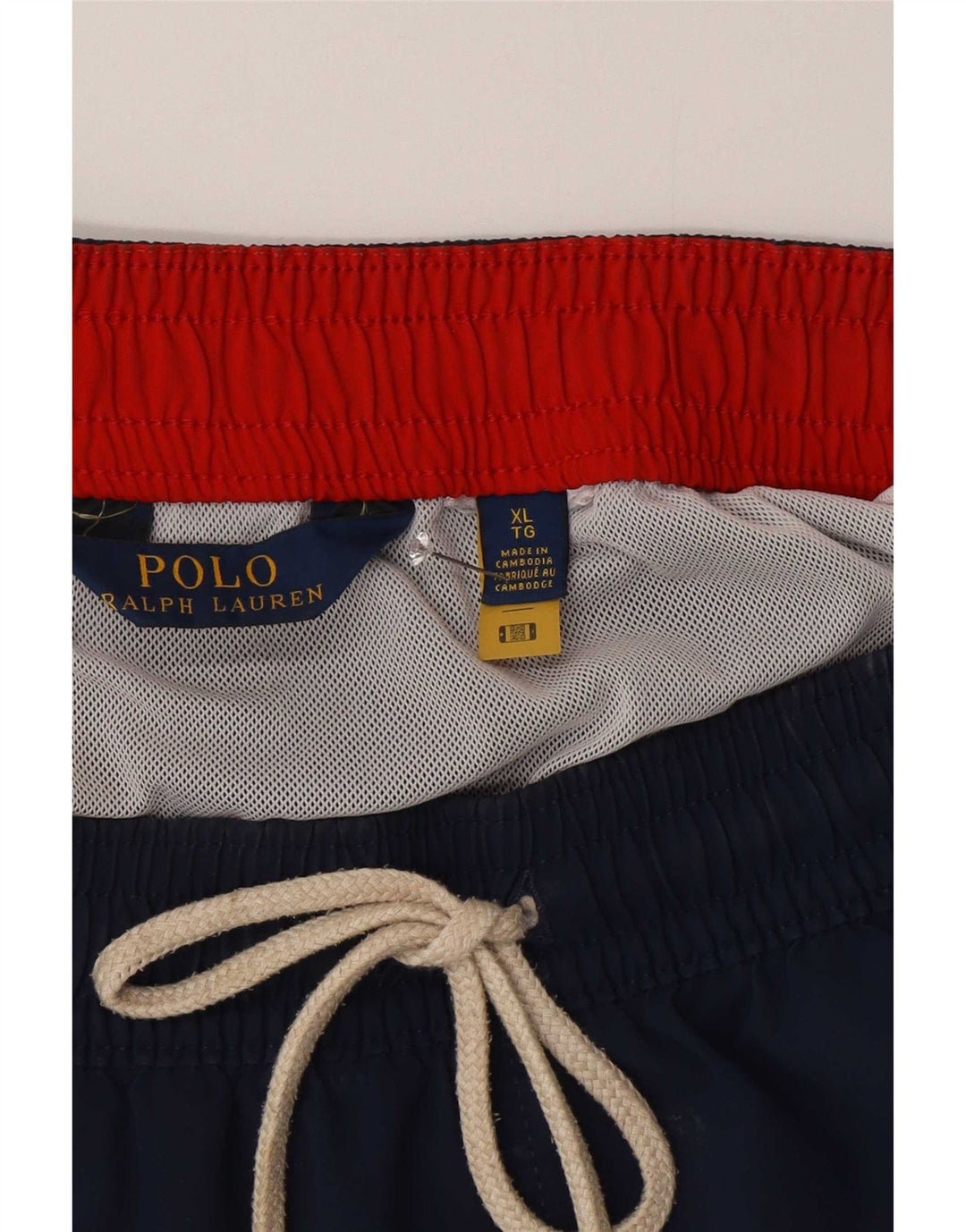 Ανδρικό σορτς κολύμβησης Polo Ralph Lauren XL Navy Blue Polyester