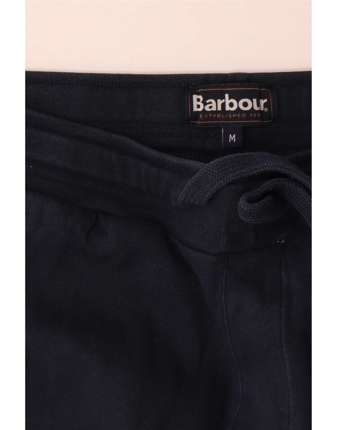 Ανδρική φόρμα Barbour Παντελόνι Joggers Medium Navy Μπλε Βαμβακερό