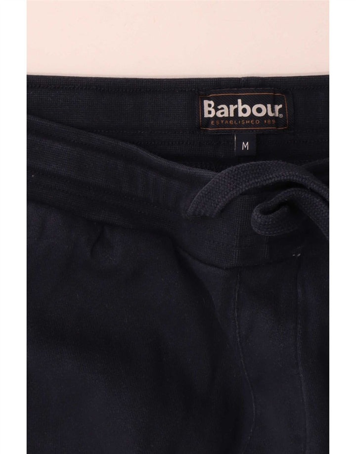 Ανδρική φόρμα Barbour Παντελόνι Joggers Medium Navy Μπλε Βαμβακερό