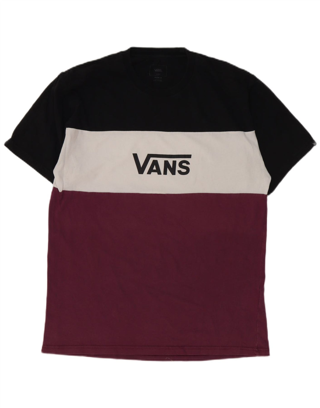 Ανδρικό γραφικό T-Shirt Vans Top μεγάλο πολύχρωμο βαμβακερό χρώμα