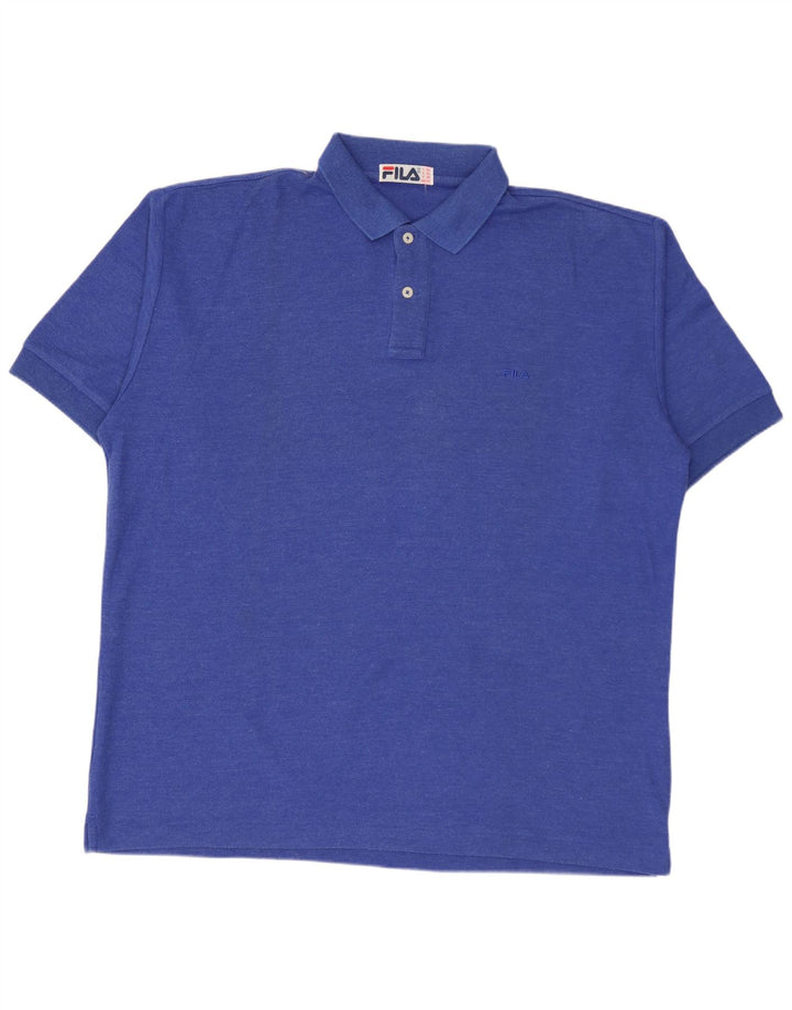 Fila Ανδρικό Πόλο Μπλουζάκι IT 56 2XL Μπλε