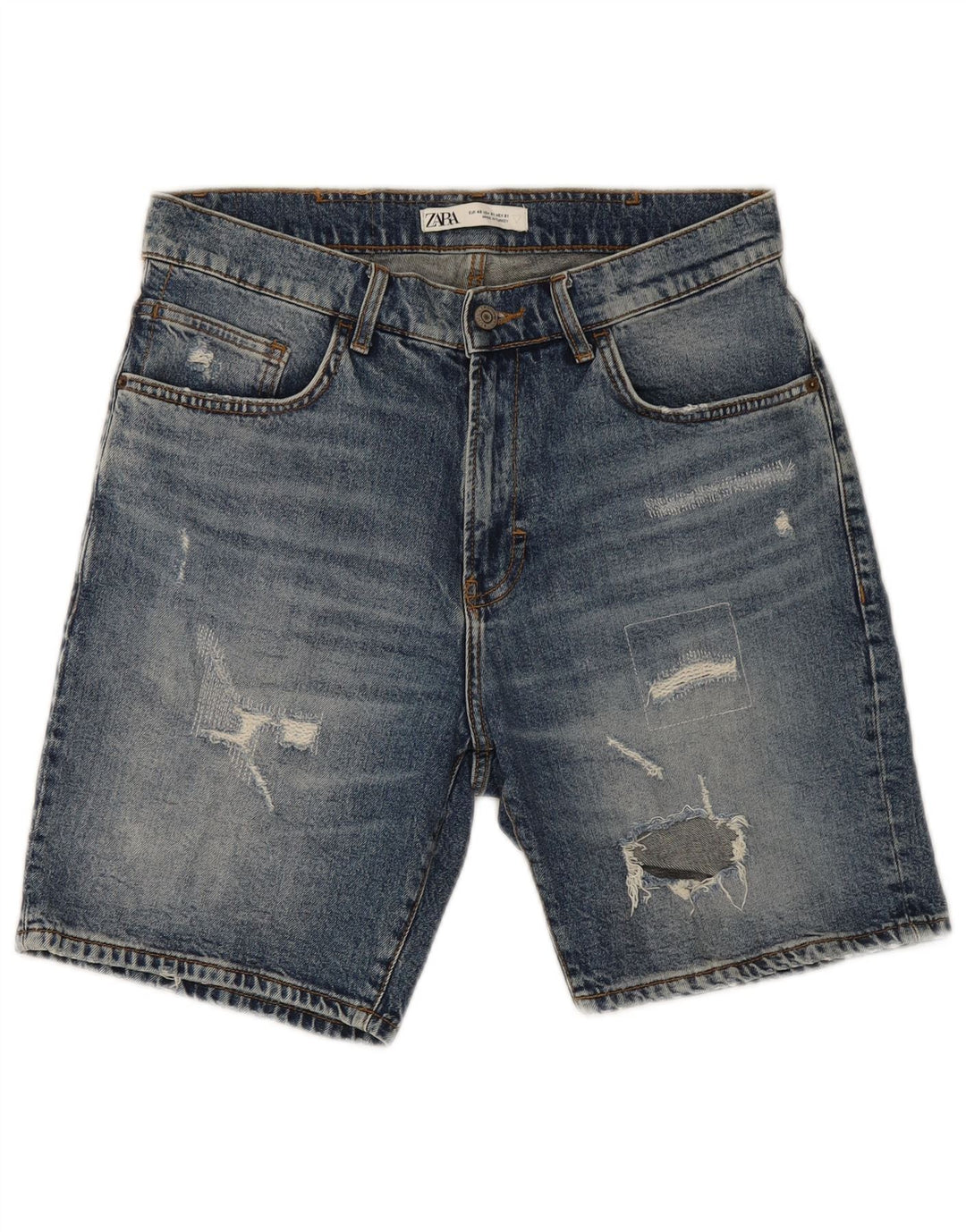 Zara Ανδρικό τζιν σορτς EU 40 Medium W31 Μπλε