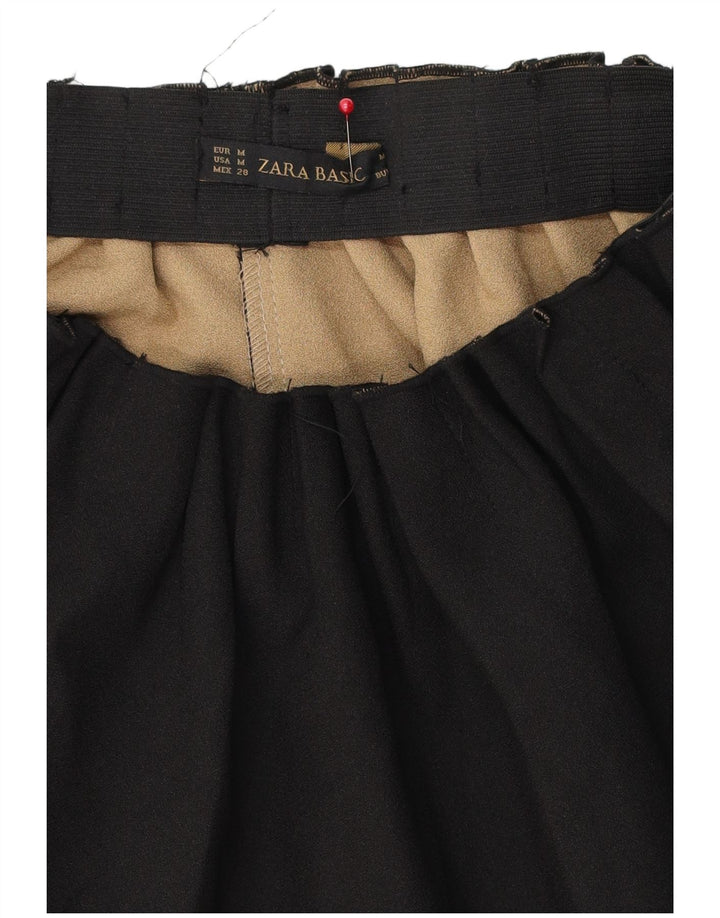 Zara Γυναικεία Φούστα A-Line Medium W28 Μαύρη