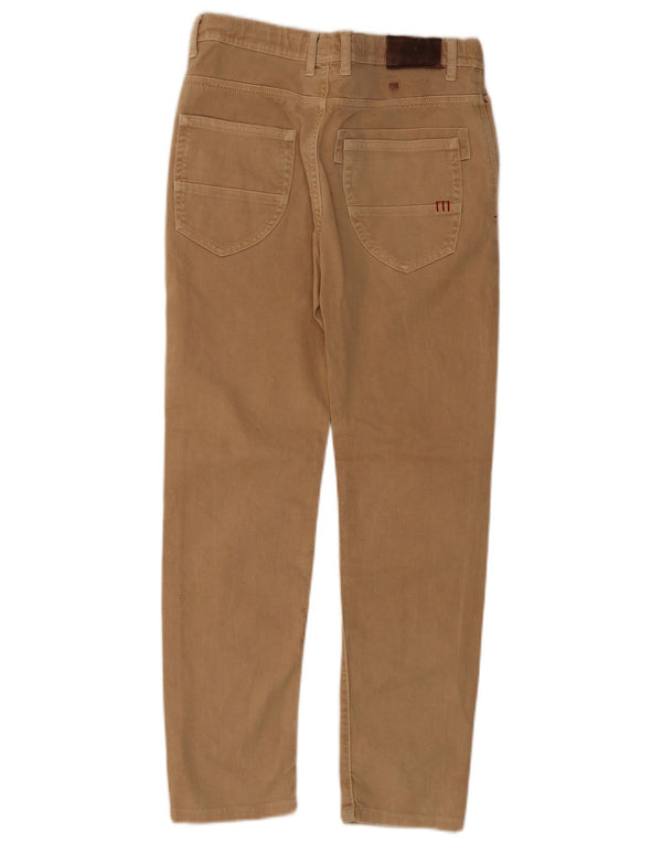 Zara Boys Slim Jeans 11-12 ετών W28 L27 Καφέ Βαμβακερό