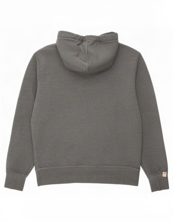 Ανδρικό γραφικό κουκούλα Superdry 3XL, βαμβακερό γκρι