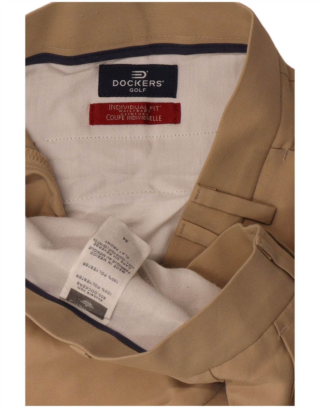 Ανδρικό σορτς Dockers W34 Large Beige Polyester