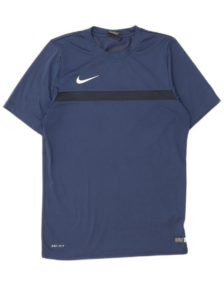 Ανδρικό T-shirt Nike Dri Fit Τοπ μεσαίου μπλε ναυτικού χρώματος πολυεστέρας