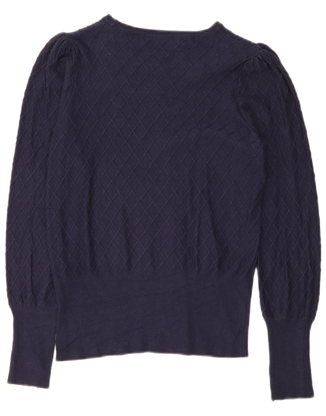 Marks & Spencer Γυναικείο πουλόβερ με λαιμό σκάφος UK 8 Small Navy Blue