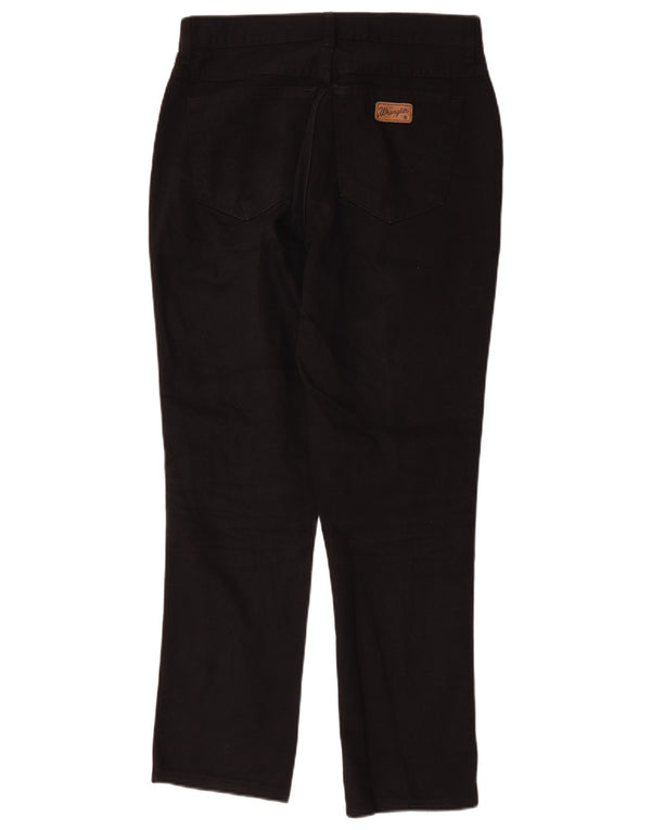 Wrangler Γυναικείο ψηλόμεσο τζιν US 14 XL W32 L29 μαύρο βαμβακερό