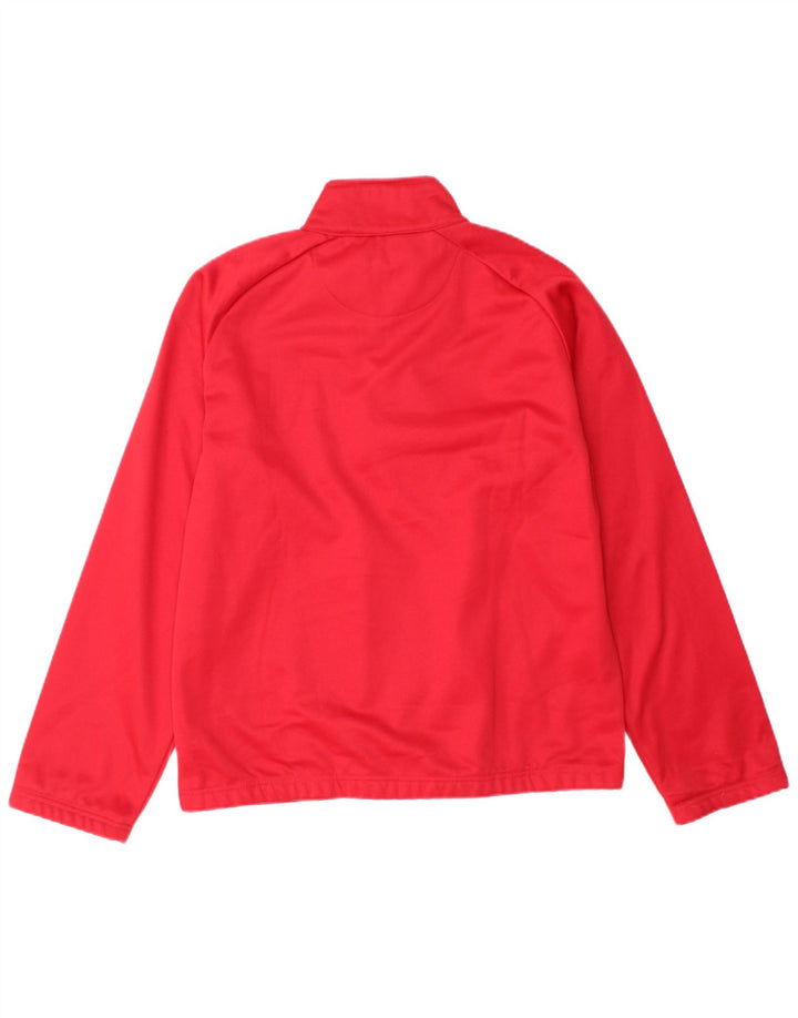 Ανδρική φόρμα πουλόβερ με φερμουάρ KAPPA Top Medium Red Polyester