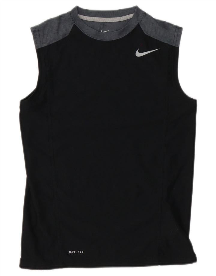 Γυναικείο γιλέκο Nike Dri Fit Top 10 Small Black Colourblock Πολυεστέρας