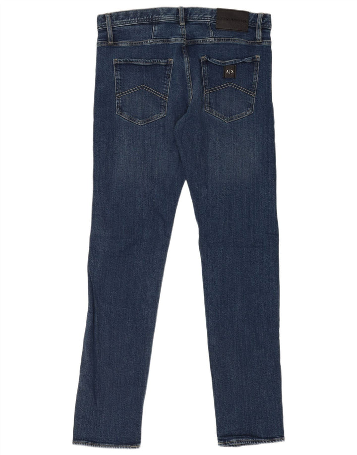 Armani Exchange Γυναικείο Slim Jeans W32 L34 Μπλε βαμβακερό