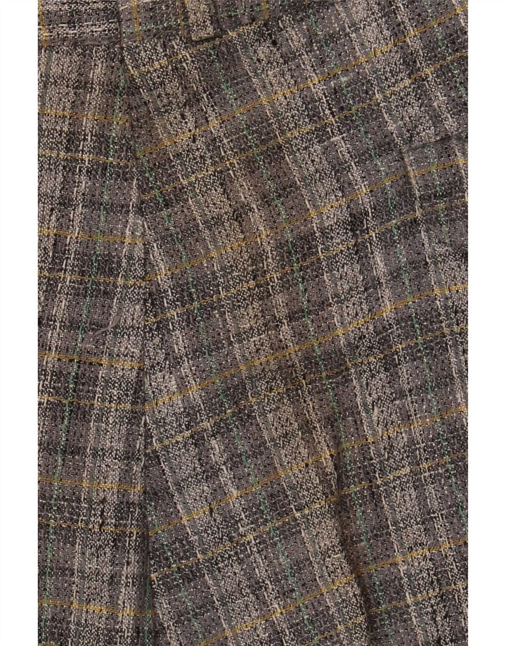 Ανδρικό κοστούμι Ritt Παντελόνι IT 50 Large W34 L33 Grey Check Polyester