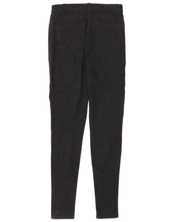 Marks & Spencer Γυναικεία Skinny Jeans UK 10 Small W28 L30 μαύρο βαμβακερό