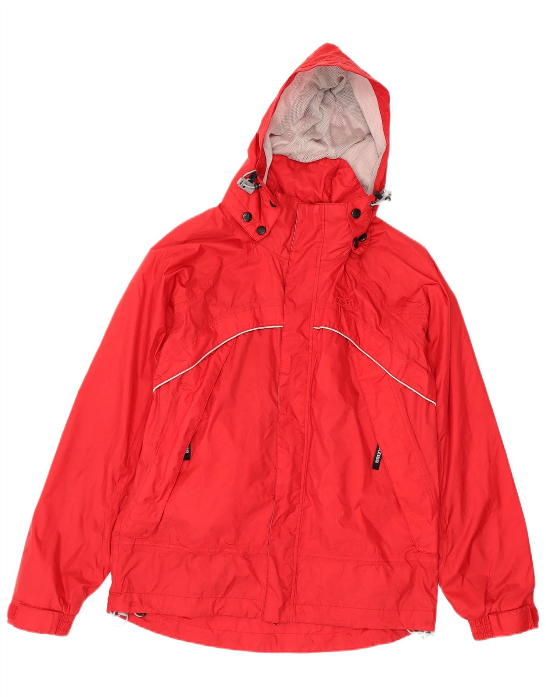 SALEWA Ανδρικό μπουφάν αντιανεμικό με κουκούλα IT 46 Small Red Polyamide