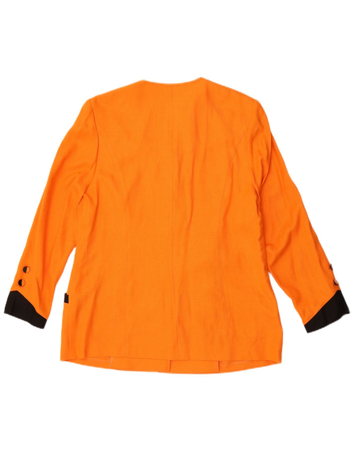 Fink Modell Γυναικείο σακάκι με 5 κουμπιά UK 18 XL πορτοκαλί χρώμα