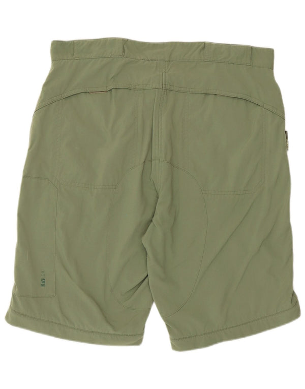 Vintage Mens Cargo Shorts Large W34 Green