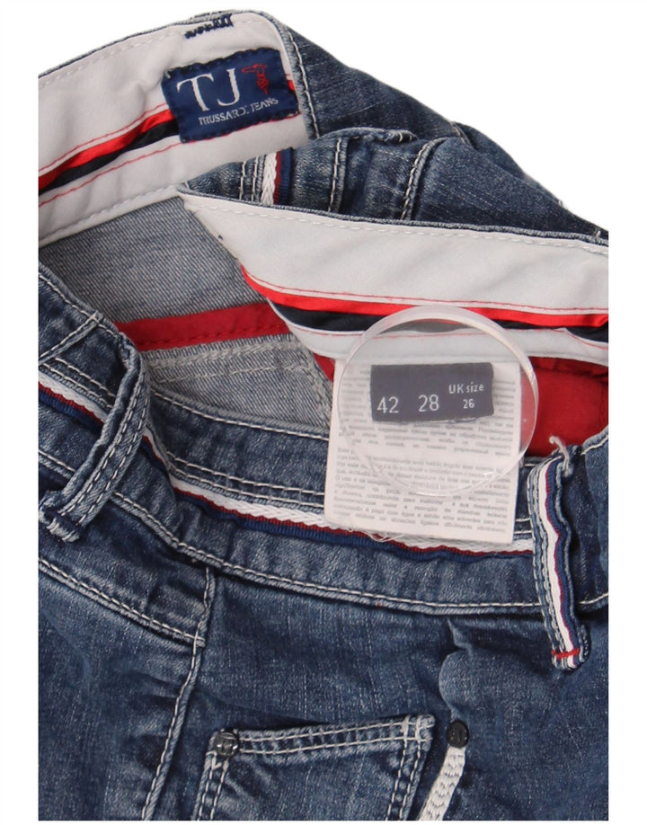 Trussardi Γυναικείο Τζιν Capri W26 L20 Μπλε βαμβακερό