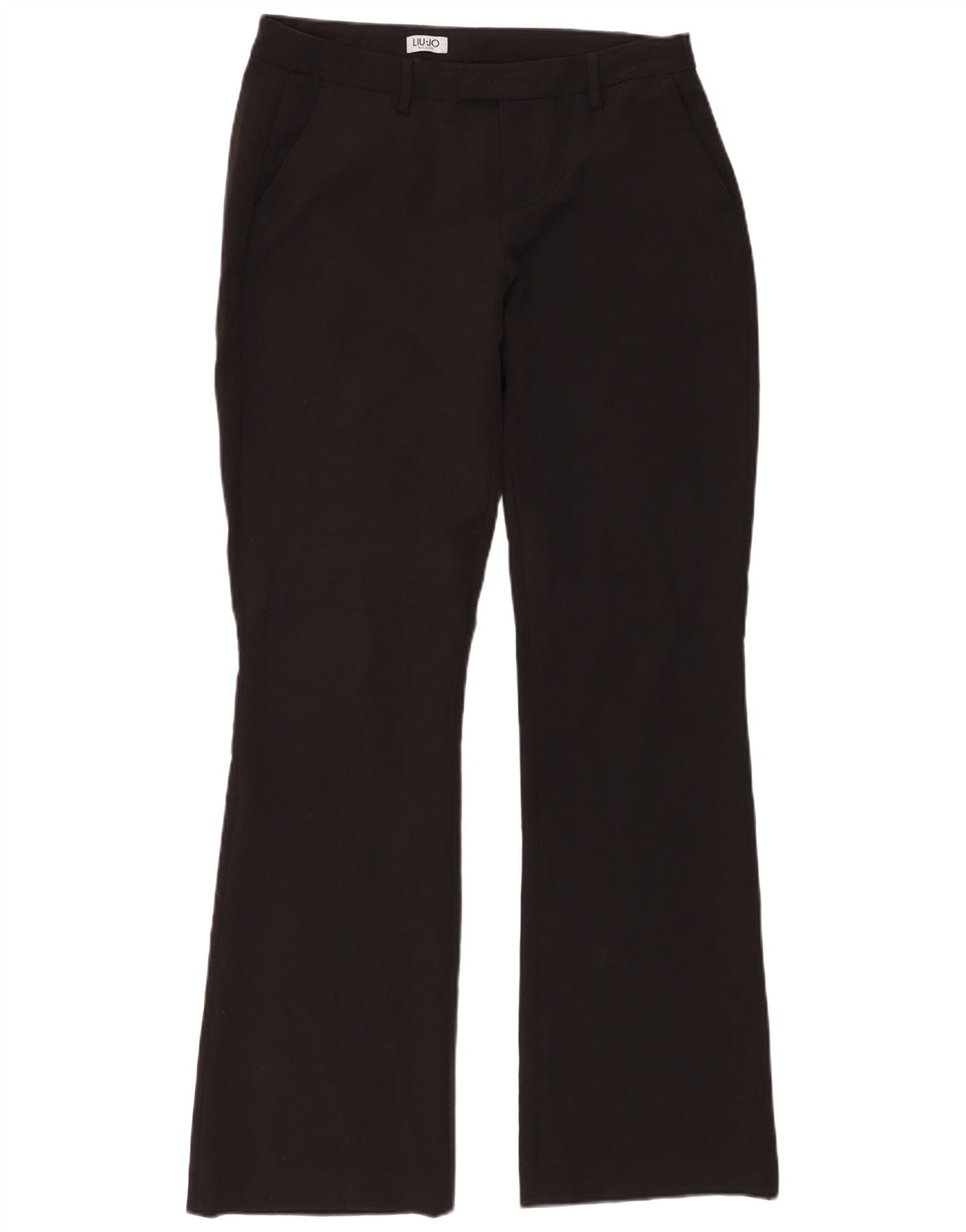 Liu Jo Γυναικείο Bootcut Casual Παντελόνι W32 L33 Μαύρο
