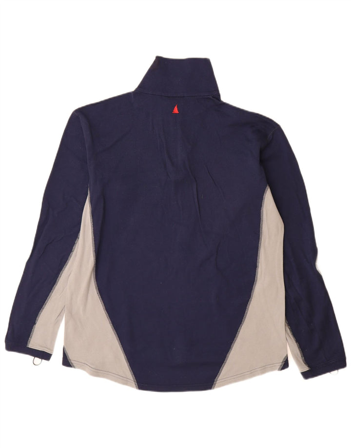 Ανδρική φόρμα πουλόβερ με φερμουάρ Musto Top Large Navy Blue Colourblock