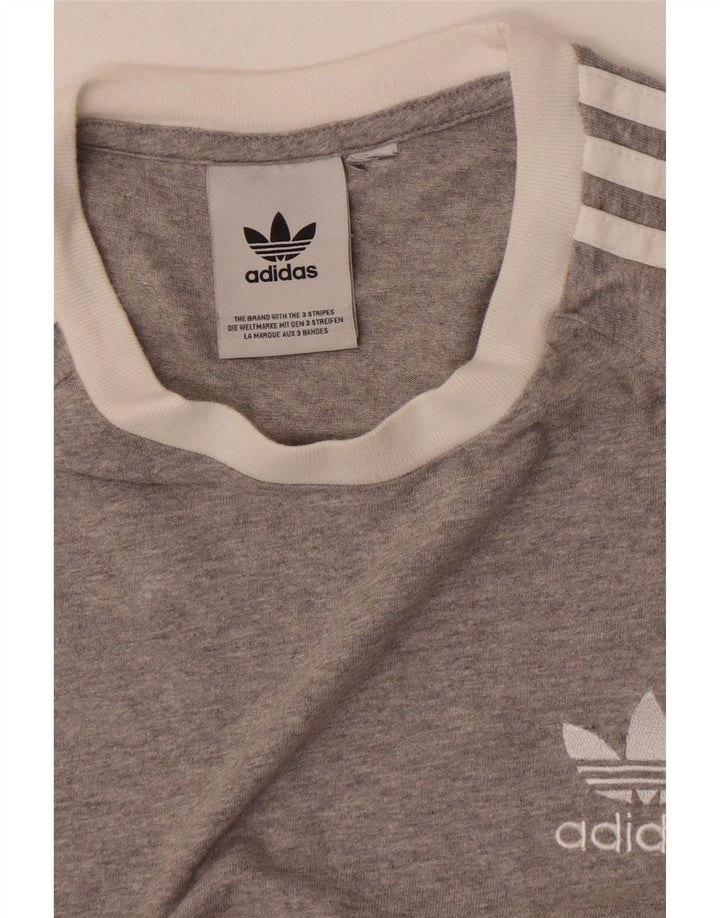 Ανδρικό T-Shirt Adidas Top Small Grey Flecked