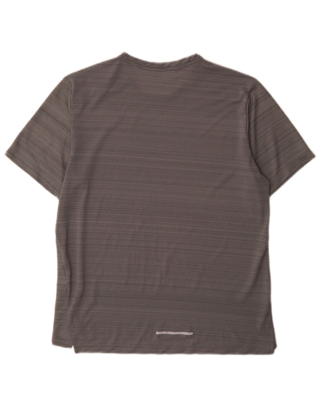 Ανδρικό T-Shirt Nike Dri Fit Τοπ μεσαίου γκρι ριγέ πολυεστέρα