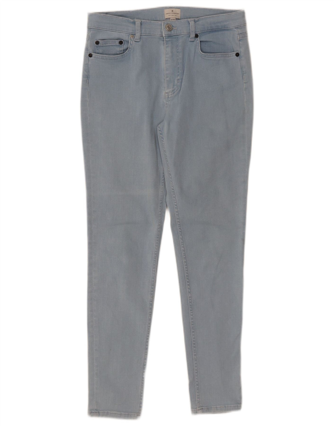 ΓΑΛΛΙΚΗ ΣΥΝΔΕΣΗ Γυναικεία Slim Jeans UK 12 Medium W30 L28 Blue Cotton