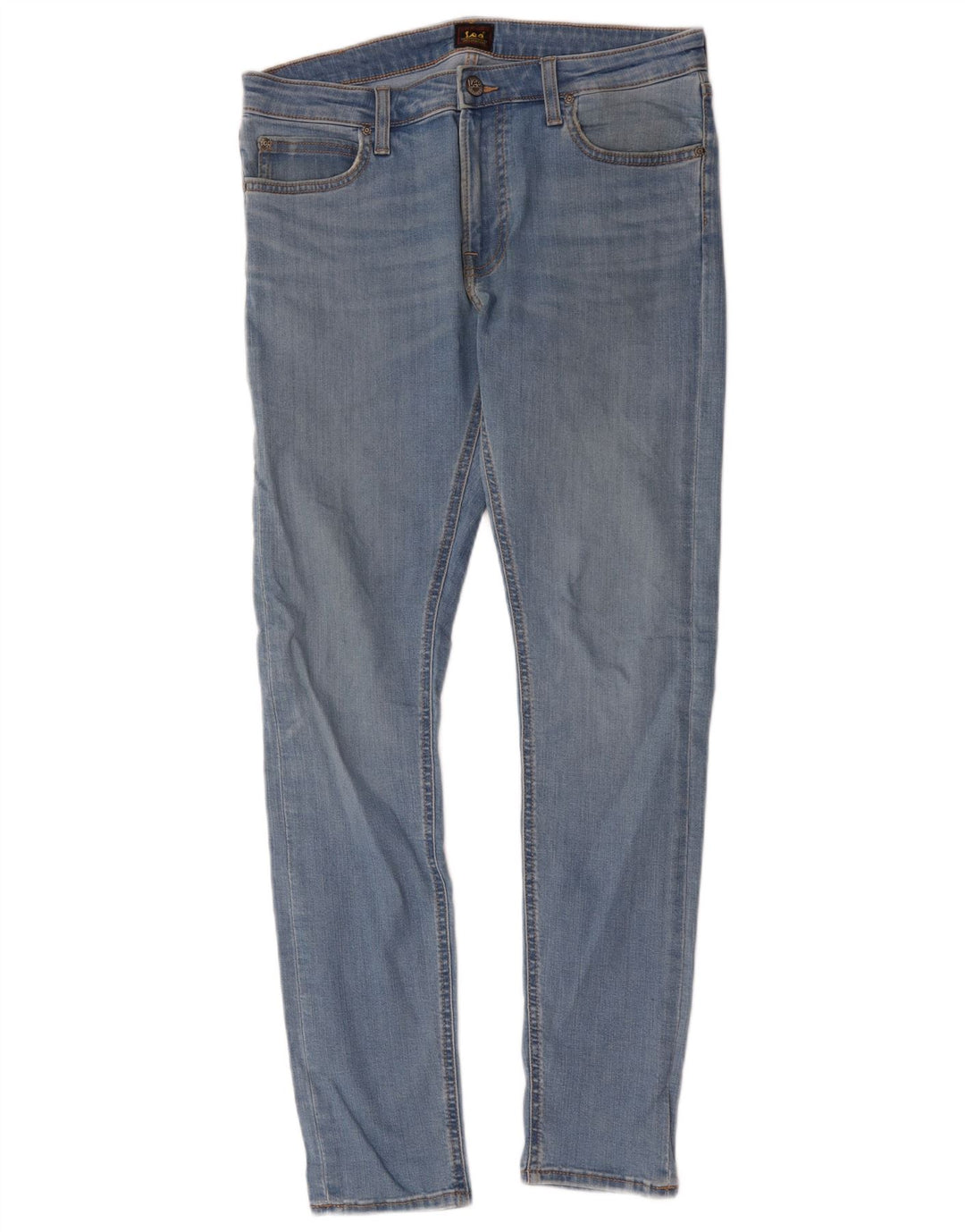 Lee Womens Malone Skinny Jeans W33 L32 Μπλε βαμβακερό