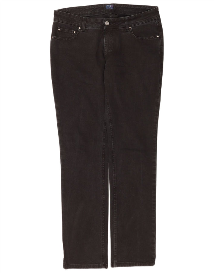Trussardi Γυναικείο Slim Jeans W31 L33 Μαύρο βαμβακερό
