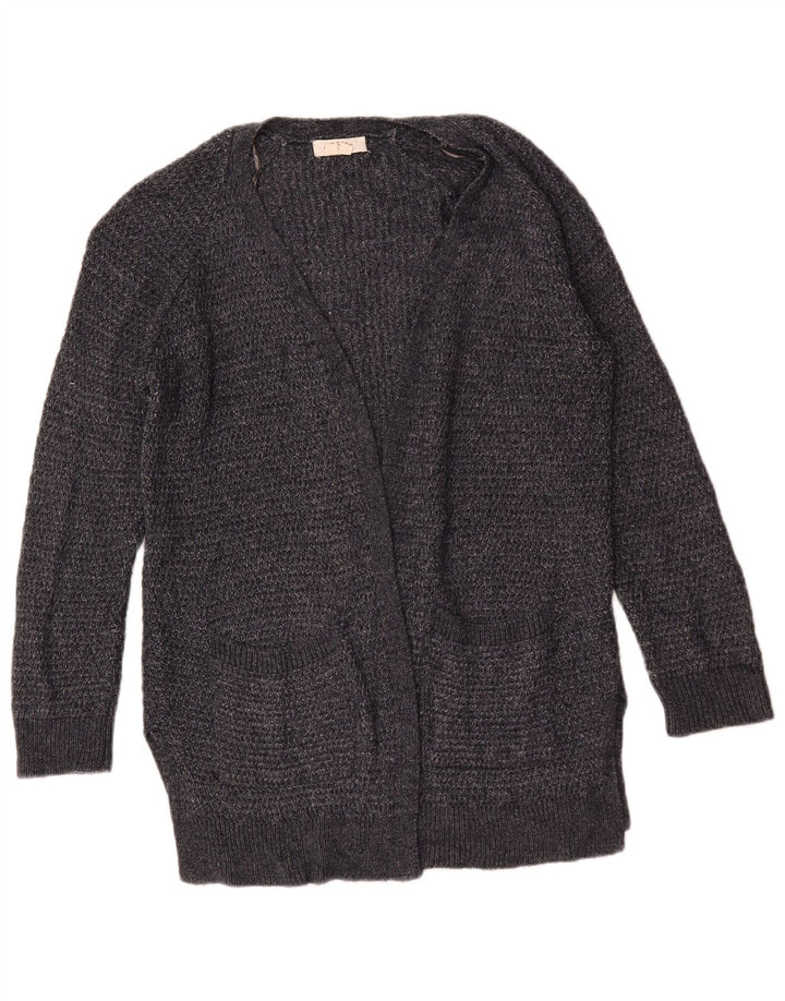 Fat Face Γυναικείο Longline Oversized πουλόβερ ζακέτα UK 8 μικρό γκρι ακρυλικό