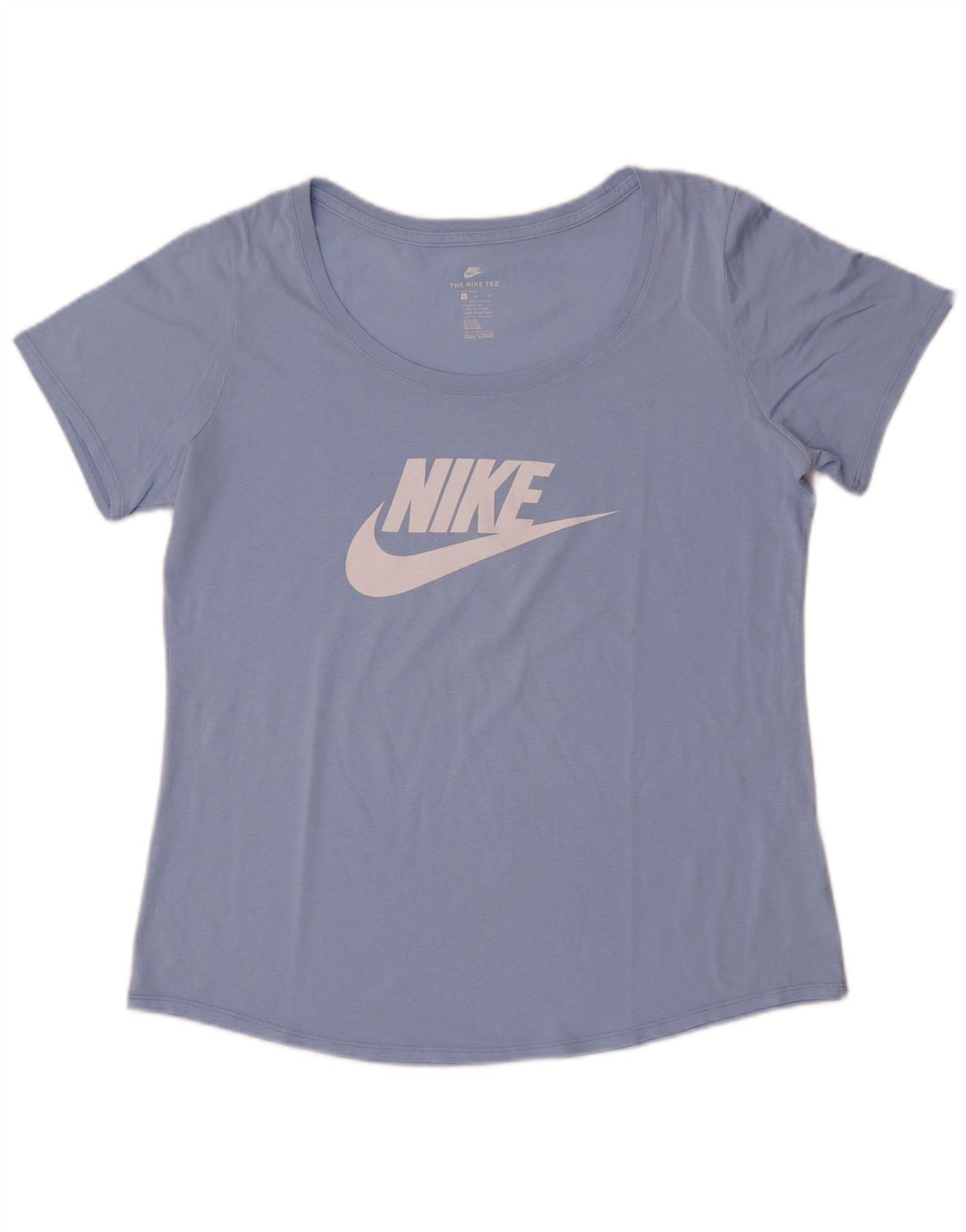 Γυναικείο αθλητικό μπλουζάκι Nike με γραφικό τοπ UK 16 μεγάλο μπλε πολυεστέρα
