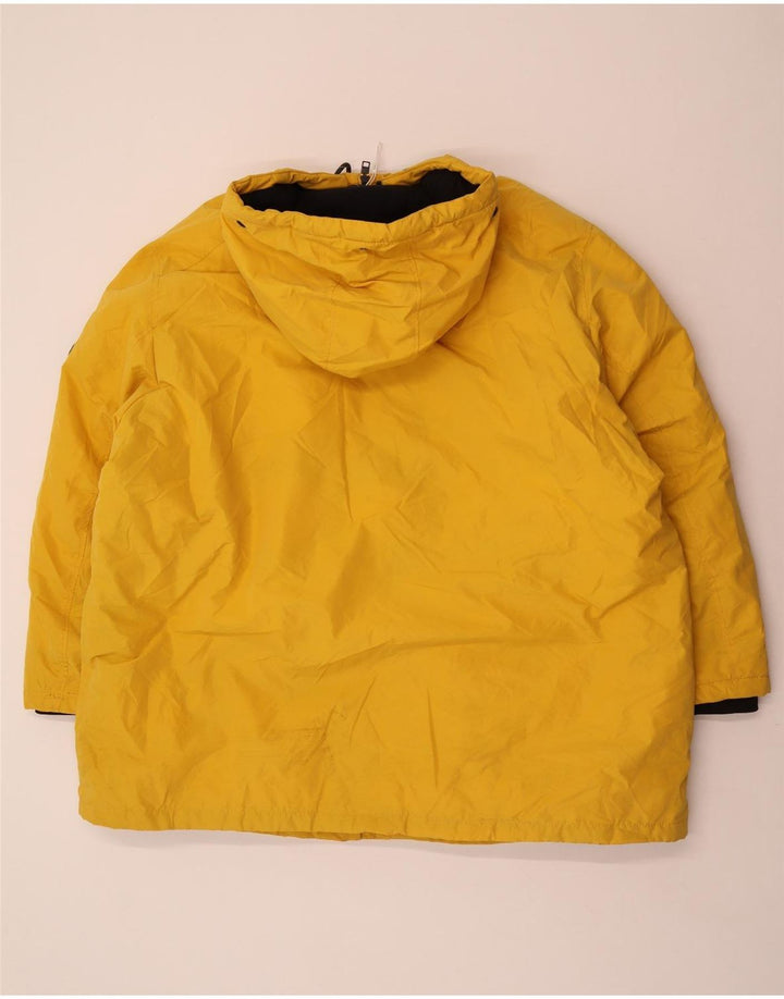 Jack & Jones Ανδρικό μπουφάν Parka με κουκούλα UK 46 3XL Yellow Polyester