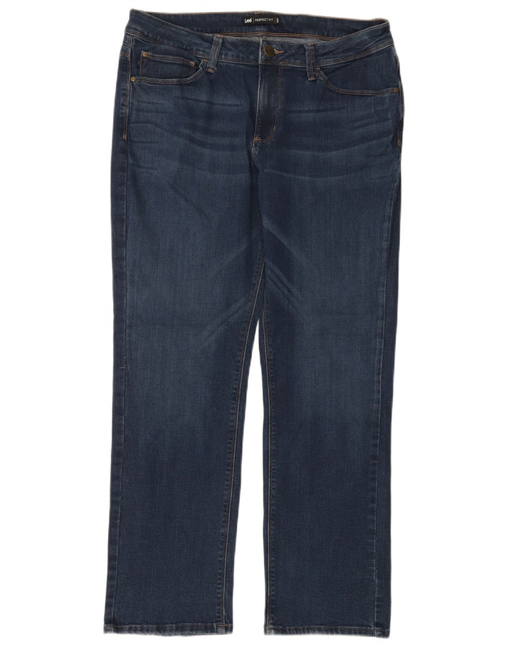 Γυναικεία ίσια τζιν LEE Perfect Fit W34 L30 Navy Blue