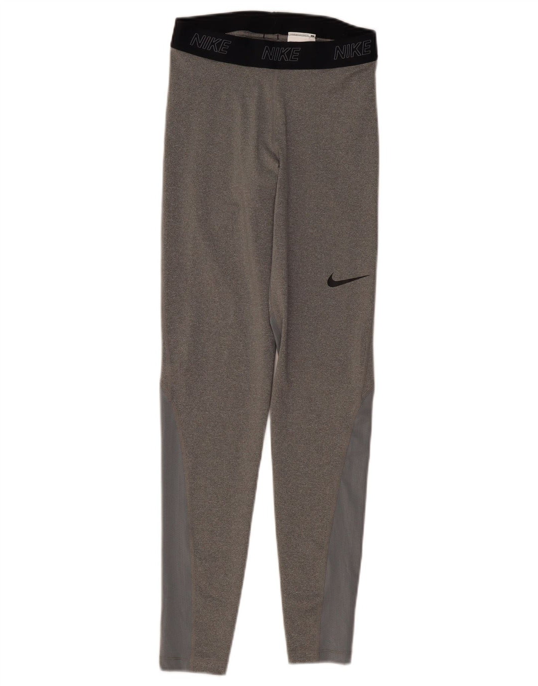 Γυναικεία κολάν Nike Dri Fit UK 8 Small Grey Colourblock Polyester