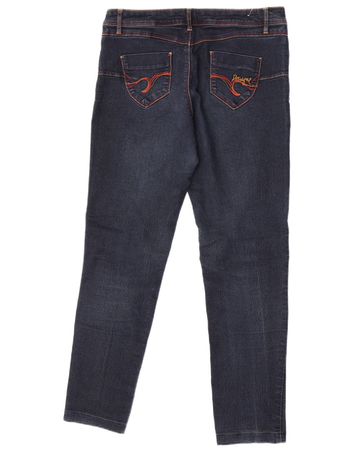 Desigual Γυναικείο Skinny Jeans W34 L29 Μπλε