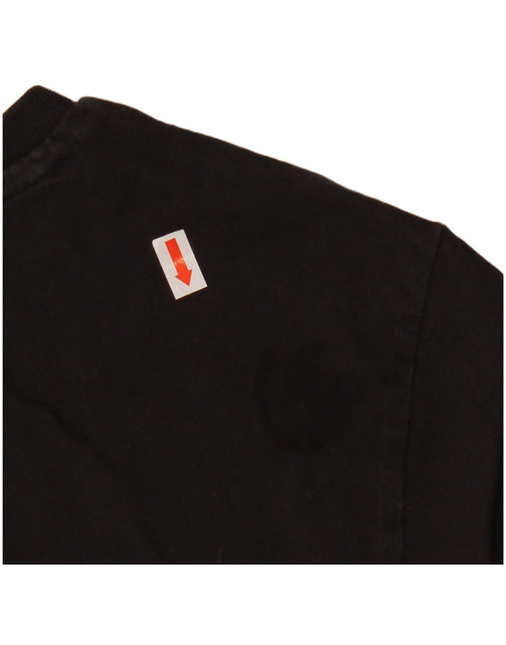 Ανδρικό T-Shirt PUMA Top Μεσαίο μαύρο βαμβακερό