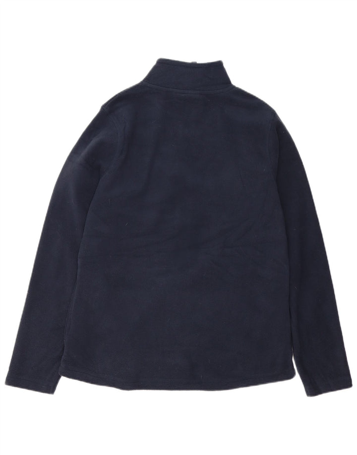 Weird Fish Γυναικείο Fleece Jacket UK 12 Medium Navy Blue Polyester